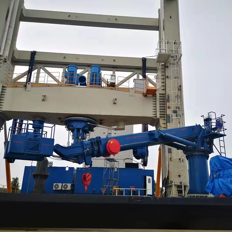 telescopic boom deck crane2 telescopic boom deck crane2